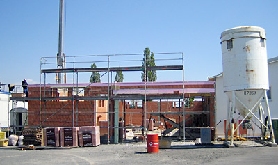 Juni 2011 – Neubau Materiallagerhalle 380 qm